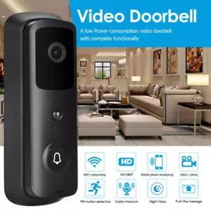 1080P Smart Video Doorbell Wireless WIFI Remote Home Surveillance Video Intercom - Picture 1 of 15