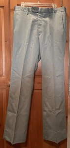 Men's 1970s Levis Panatela Flare Slacks 36x31 Vintage Polyester Pants - Picture 1 of 4