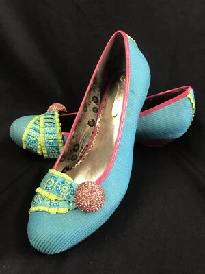 Licencia poética: muñeca danty, asilo de diseño - tacón apilado: EE. UU. 5 1/2 euros 36 Londres Foto 1 de 4