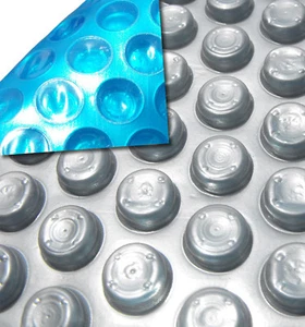 Round Space Age Swimming Pool Solar Blanket Cover w/ Grommets - 12 Mil Thick - Picture 1 of 2