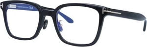 Tom Ford Brille TF5859 D-B 001 Schwarz Unisex Rund Brille Brillengestell 53-21-145 - Bild 1 von 3
