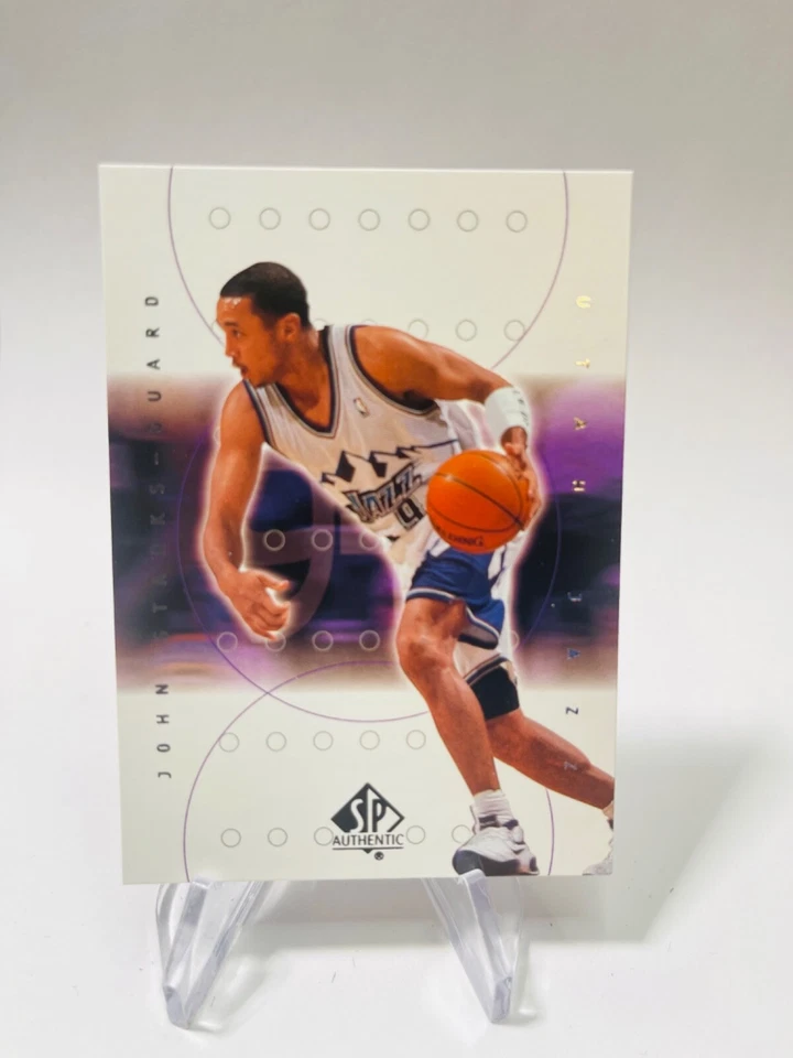 JOHN STARKS 2000-01 Upper Deck SP Authentic #84 JAZZ - Image 1 of 2