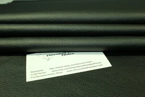 JUST IN!  BEAUTIFUL BLACK LEATHER PEBBLE  GRAIN ZE 27 - Picture 1 of 9