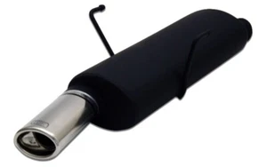 muffler for Peugeot 106 Hatchback 1.1 44kW 60HP 1996-2003 Single Round T... - Picture 1 of 2