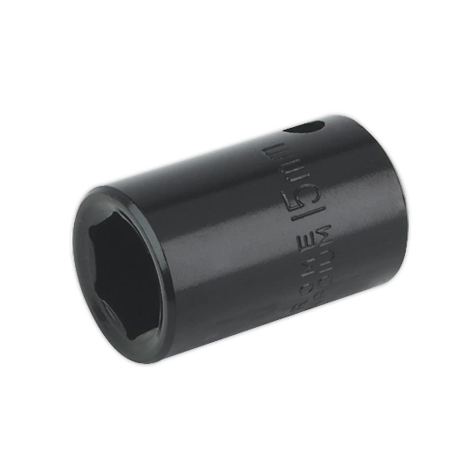 Sealey Impact Socket 15mm 1/2"Sq Drive - IS1215 - Image 1 of 1