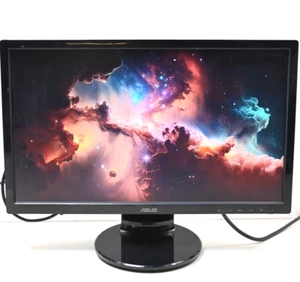 ASUS VE228 22" FULL HD 1920 x 1080 BUSINESS MONITOR VGA + DVI + ORIGINAL STAND - Picture 1 of 6