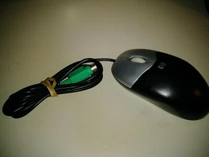 HP 417441 537748 Wired Three Button PS/2 Optical Scroll Mouse - Picture 1 of 2