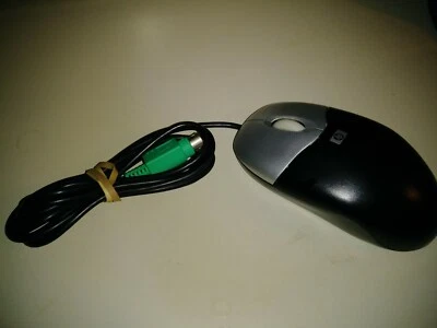 HP 417441 537748 Wired Three Button PS/2 Optical Scroll Mouse - Image 1 of 2