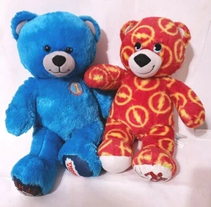 2 Build A Bear The Flash Justice League & Thomas The Tank Engine & Friends Bear - Picture 1 of 12