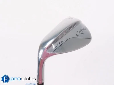 New! Left Handed Callaway Jaws Raw W-Grind 56*(12*) Wedge -Elevate X-Flex 447638 - Image 1 of 4