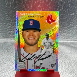 2023 Topps Chrome Platinum Anniversary #129 Caleb Hamilton Rookie Refractor /499 - Picture 1 of 2