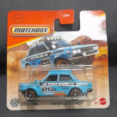 Matchbox Datsun 510 Rally '70 - Immagine 1 di 4