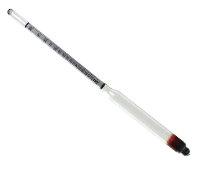 HYDROMETER - ALCOHOL, 0 - 200 PROOF  and Tralle - Image 1 of 4