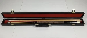 Sportcraft 57" 2 Piece Billiard Wooden Pool Cue Stick w/ Hard Case - READ DESCR- - Picture 1 of 12