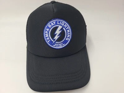 Gorra Tampa Bay Lightning GTE Malla Financiera Camionero Snapback SGA NHL Negra Foto 1 de 4