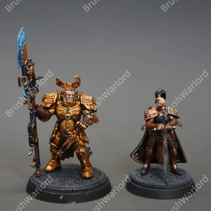 Warhammer 40K BEMALTE Talons Of The Emperor Valerian And Aleya Adeptus Custodes - Bild 1 von 12
