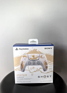 NEW ✹ PS5 DualSense Controller ✹ Ghost of Yotei Gold Limited Edition ✹ USA - Picture 1 of 5