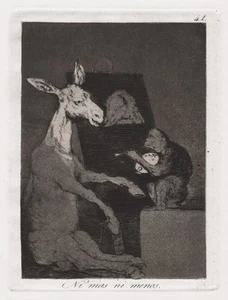 Francisco de Goya Plate 41 from Los Caprichos Etching - Picture 1 of 1