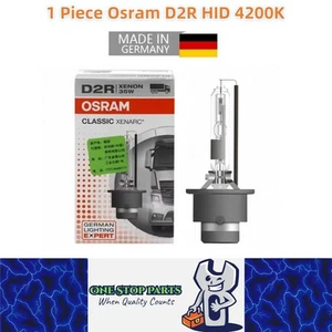1 x OSRAM D2R HID Xenon Globes 4200K Headlight Original Osram D2R HID Bulbs - Picture 1 of 7