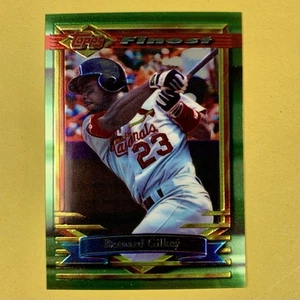 1994 Topps Finest Baseball Bernard Gilkey card #111 St. Louis Cardinals - Picture 1 of 2