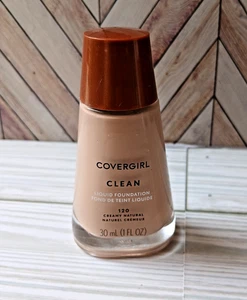 Covergirl Clean Liquid Foundation~ #120 Creamy Natural - Picture 1 of 2