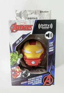 Altoparlante Bitty Boomer Mini Bluetooth Marvel Avengers Iron Man regalo festa nuovo - Foto 1 di 4