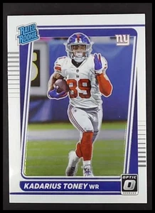 2021 Panini Donruss Optic Kadarius Toney #212 RC Rated Rookie Giants - Picture 1 of 10