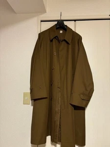 Kaptain Sunshine 21AW Walker Coat Size 38 Color Brown Khaki Wool Cotton Used - Picture 1 of 6