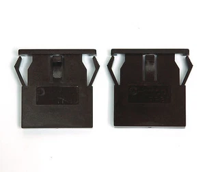 20 Paar Kunststoff L+R Endkappen TF41E10 für Rändelrad BCD Schalter TF41 Hampolt - Bild 1 von 4