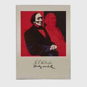 Andy Warhol Rare Original 1987 Hans Christian Andersen (a) Poster - Picture 1 of 6