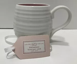 Sophie Conran For Portmeirion - Honey Pot Mug - White with Pink Interior - Picture 1 of 8