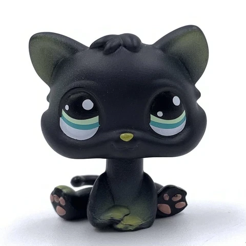 LPSCB Custom Baby LPS #994 black Short Hair bobble head Littlest pet shop toys Cover