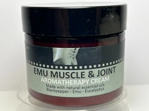 Emu Muskel- und Gelenkcreme Aromatherapie ätherische Öle von Regent House 50 ml Glas - Bild 1 von 3