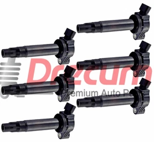 6 Ignition Coil for Camry Sienna Highlander Solara ES330 RX330 RX400H - 3.3L V6 - Imagen 1 de 4