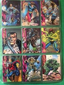 1994 Marvel Universe "Mixed lot" 9 cards st1128 - Bild 1 von 2