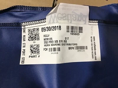 Westland Merc-Mariner 250 Pro Xb Efi Sharkskin Plus MTR125-S17 ( New Old Stock ) - Image 1 of 4