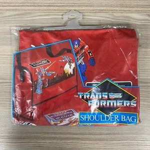 THE TRANSFORMERS SHOULDER BAG FRANKEL AND ROTH 1987 HASBRO HEROIC AUTOBOTS G1 - Picture 1 of 5