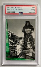 1997 Inkworks Lost In Space-Giants in The Earth Card #56 PSA Mint 9