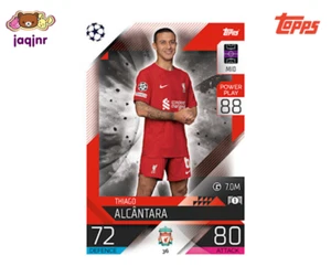 Topps UEFA Match Attax 2022/23 - THIAGO ALCANTARA (Liverpool) Base Card #36 - Picture 1 of 1