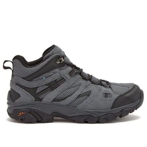 Hi-Tec Men's Ravus Mid Waterproof Lightweight Hiking Boots Grey 80007M-T - Picture 1 of 4