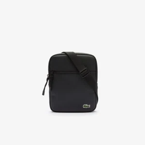 Lacoste Umhängetasche Crossover Bag S Eclipse Krokodil Schwarz - Bild 1 von 4