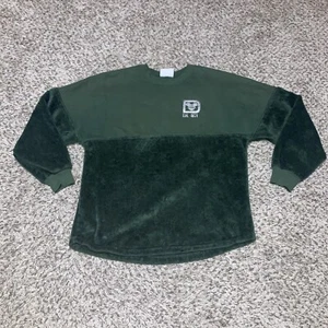 Disney Spirit Jersey Grün & Silber Glitzer Gr. M Pullover Sweatshirt - Bild 1 von 7