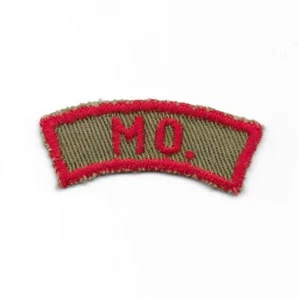 Missouri MO. 1946-1953 KRS Striscia di Stato Cachi e Rossa Boy Scout CG - Foto 1 di 2