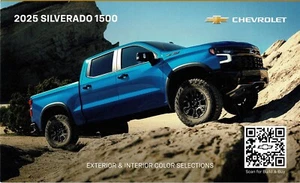 2025 Chevrolet Silverado 1500 Exterior & Interior OEM Color Selections Brochure  - Picture 1 of 2