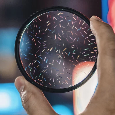 Camdiox Cinepro Rainbow Star starlight filter for DSLR Canon Nikon Sony camera - Image 1 of 4