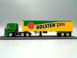 Matchbox Holsten Pils DAF Tractor Trailer Truck 1:100 Scale Diecast Brewery Beer