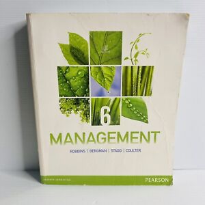 MANAGEMENT 6th edition Textbook by Robbins Bergman Stagg Coulter