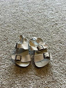 Janie And Jack Leather Buckle Baby Sandals - Picture 1 of 4