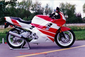 Injection Fairing Fits Honda CBR600 F2 91 92 93 94 Red White Fairings Kit - Picture 1 of 9