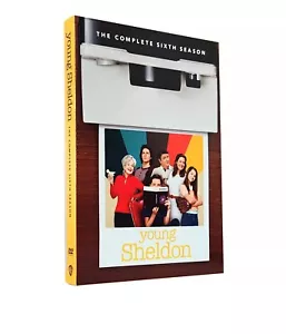 Young Sheldon Complete Sixth Season DVD Region 1 New Sealed Fast Free Ships - Imagen 1 de 1